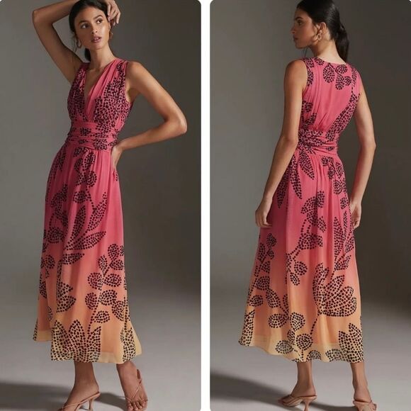 New
Anthropologie Verb by Pallavi Singhee Ombre Chiffon
Maxi Dress size XS - Picture 1 of 10